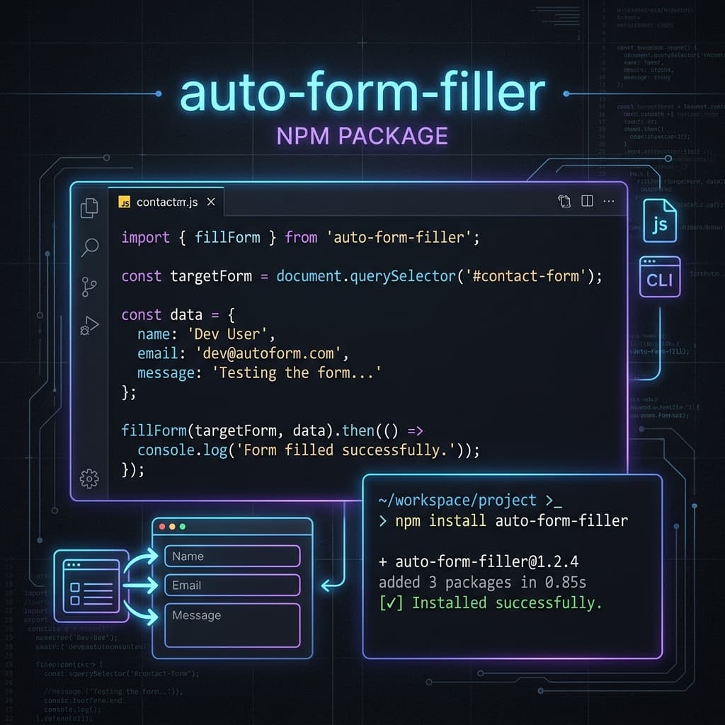 Auto Form Filler screenshot